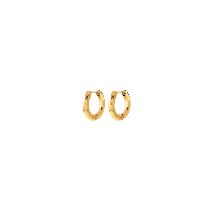 WellDunn PreStyled Sets Huguette Mini Gold Hoops