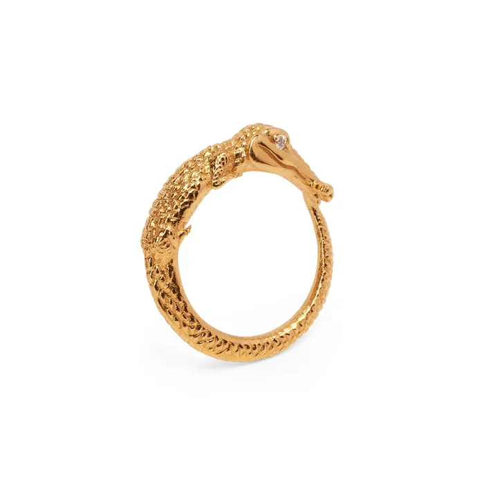 Zapata Eye Croc Ring Thorne Rings