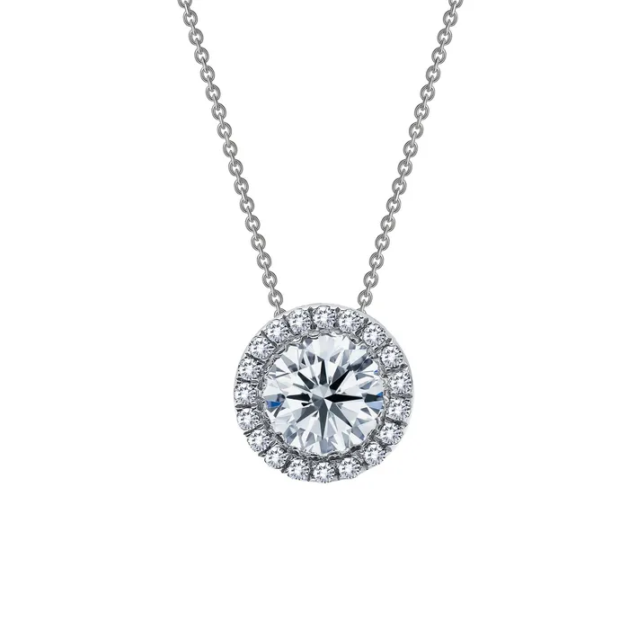103 CTW Halo Necklace Lafonn Necklaces