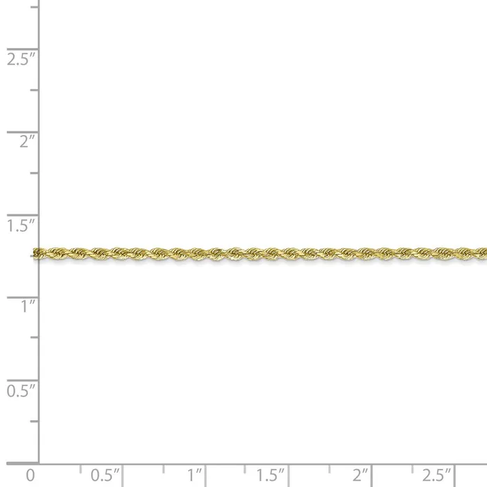 10k 175mm Diamondcut Rope ChainWBC10K0148 WB Choice Jewelry Necklaces 10k 175mm Diamondcut Rope ChainWBC10K0148 WB Choice Jewelry Necklaces