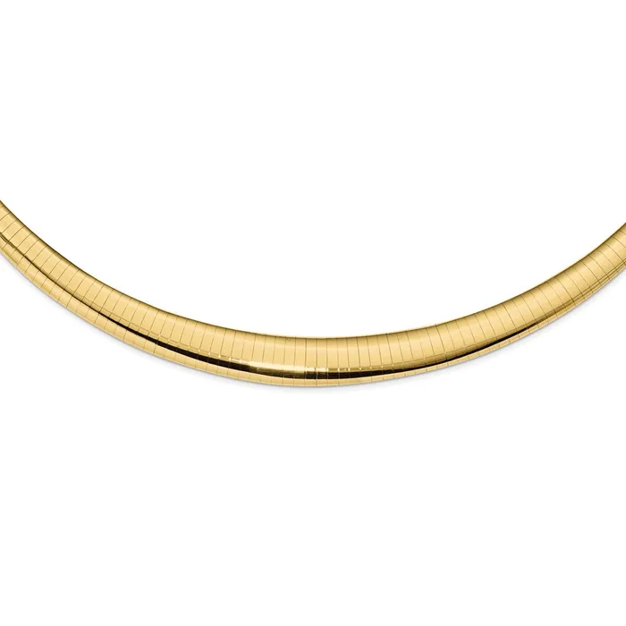 14k Polished 48mm Graduated Omega NecklaceWBCODG818 WB Choice Jewelry Necklaces 14k Polished 48mm Graduated Omega NecklaceWBCODG818 WB Choice Jewelry Necklaces
