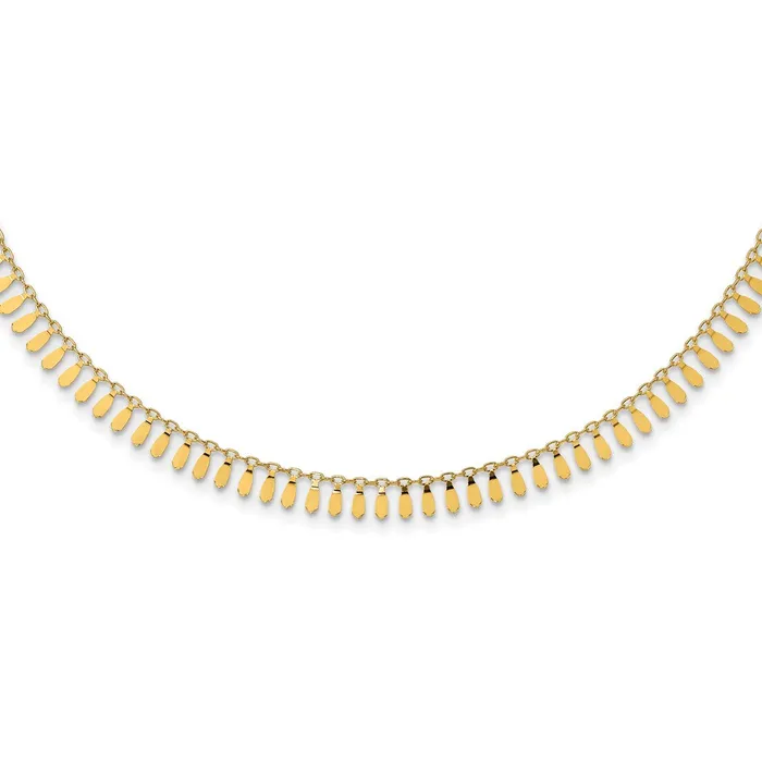 14K Polished Fancy w2 in ext NecklaceWBCSF28351725 WB Choice Jewelry Necklaces 14K Polished Fancy w2 in ext NecklaceWBCSF28351725 WB Choice Jewelry Necklaces