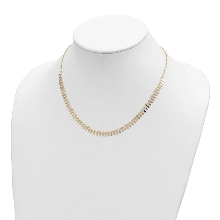 14K Polished Fancy w2 in ext NecklaceWBCSF28351725 WB Choice Jewelry Necklaces 14K Polished Fancy w2 in ext NecklaceWBCSF28351725 WB Choice Jewelry Necklaces