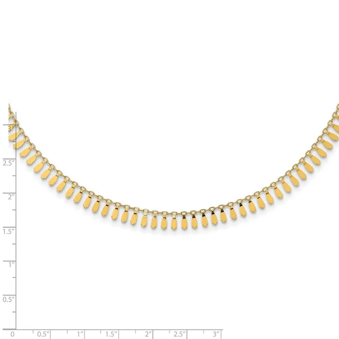 14K Polished Fancy w2 in ext NecklaceWBCSF28351725 WB Choice Jewelry Necklaces 14K Polished Fancy w2 in ext NecklaceWBCSF28351725 WB Choice Jewelry Necklaces