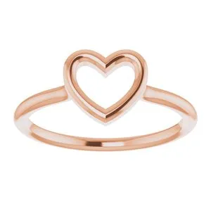 14K Rose Heart Ring51638103PSTWBC WB Choice Jewelry Rings 14K Rose Heart Ring51638103PSTWBC WB Choice Jewelry Rings