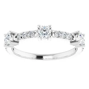 14K White 12 CTW Diamond Anniversary Band 1241016005PSTWBC WB Choice Jewelry Rings 14K White 12 CTW Diamond Anniversary Band 1241016005PSTWBC WB Choice Jewelry Rings