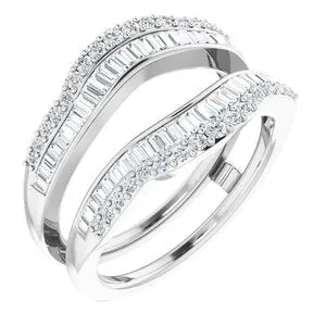 14K White 34 CTW Diamond Ring Guard651990100PSTWBC WB Choice Jewelry Rings 14K White 34 CTW Diamond Ring Guard651990100PSTWBC WB Choice Jewelry Rings