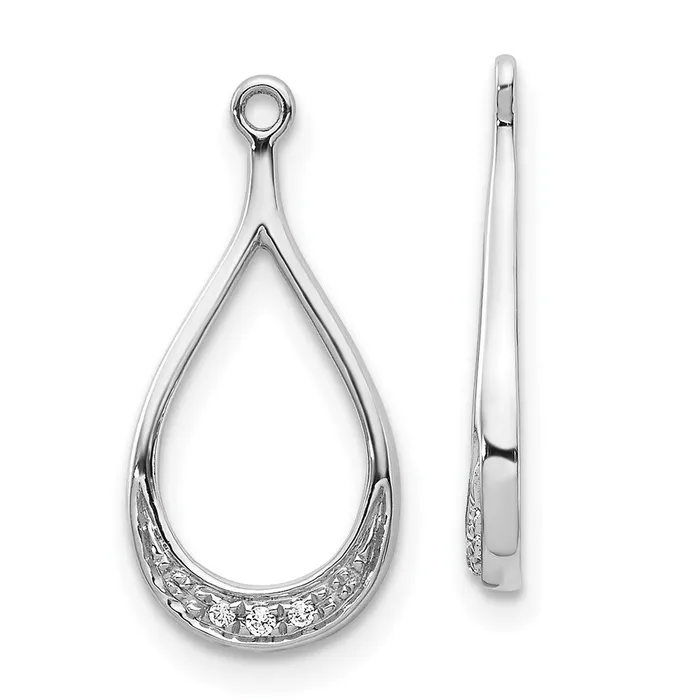 14k White Gold Diamond Earring JacketsWBCEJM5335002WA WB Choice Jewelry Earrings 14k White Gold Diamond Earring JacketsWBCEJM5335002WA WB Choice Jewelry Earrings