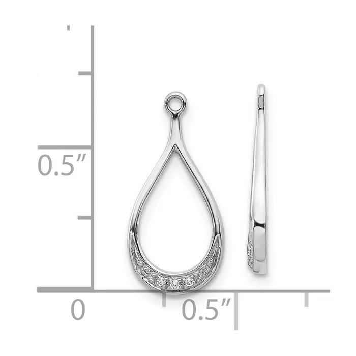 14k White Gold Diamond Earring JacketsWBCEJM5335002WA WB Choice Jewelry Earrings 14k White Gold Diamond Earring JacketsWBCEJM5335002WA WB Choice Jewelry Earrings
