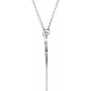 14K White Mom Heart 17 Necklace862066002PSTWBC WB Choice Jewelry Necklaces 14K White Mom Heart 17 Necklace862066002PSTWBC WB Choice Jewelry Necklaces
