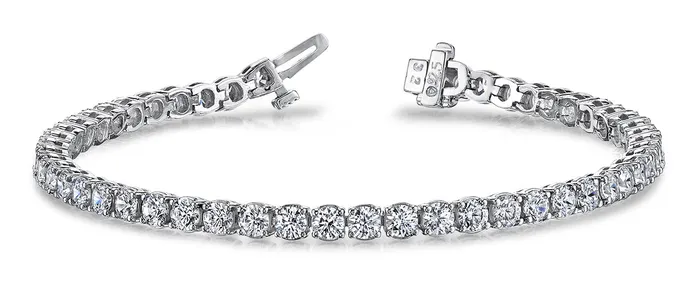 14KW 531 Cttw Diamond Bracelet HISI2 SUNRISE JEWELRY MFG CORP Bracelets