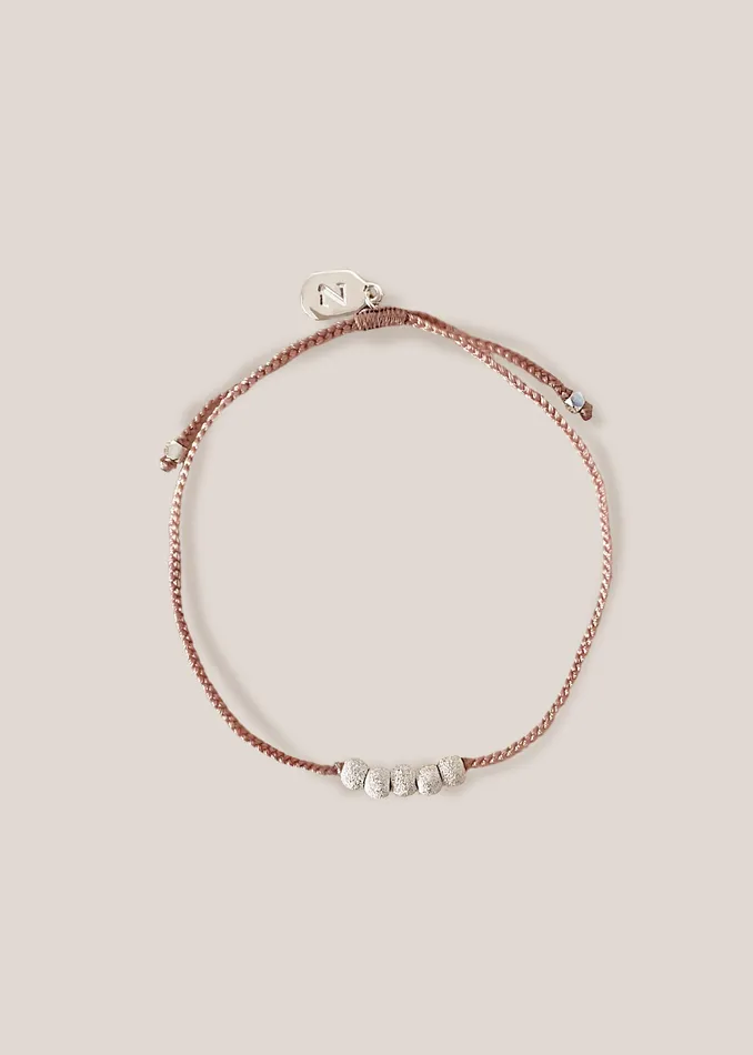 Bracelets Essence Silk Bracelet silver IZA JEWELRY