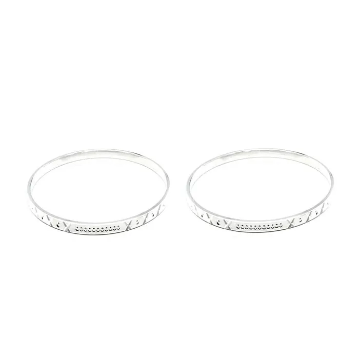 Bracelets Karizma Jewels Real 990 Silver Women Bangles Bracelet KanganPair