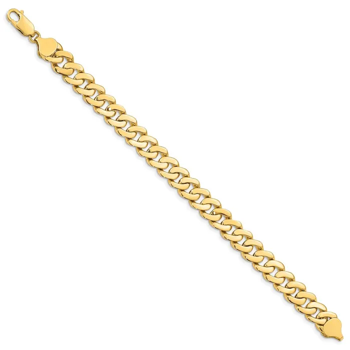 Bracelets WB Choice Jewelry 14k 85mm Solid HandPolished Fancy Link BraceletWBCFL4428 Bracelets WB Choice Jewelry 14k 85mm Solid HandPolished Fancy Link BraceletWBCFL4428