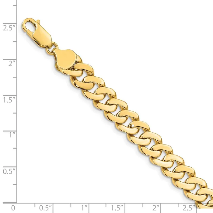 Bracelets WB Choice Jewelry 14k 85mm Solid HandPolished Fancy Link BraceletWBCFL4428 Bracelets WB Choice Jewelry 14k 85mm Solid HandPolished Fancy Link BraceletWBCFL4428