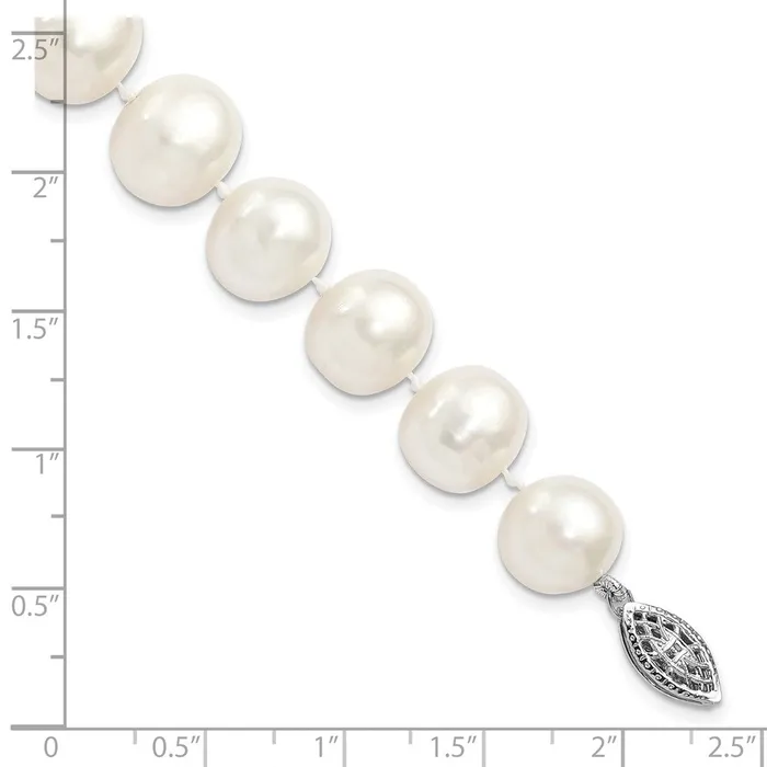 Bracelets WB Choice Jewelry Sterling Silver Rhodium 1112mm White FW Cultured Pearl BraceletWBCQH5151725 Bracelets WB Choice Jewelry Sterling Silver Rhodium 1112mm White FW Cultured Pearl BraceletWBCQH5151725