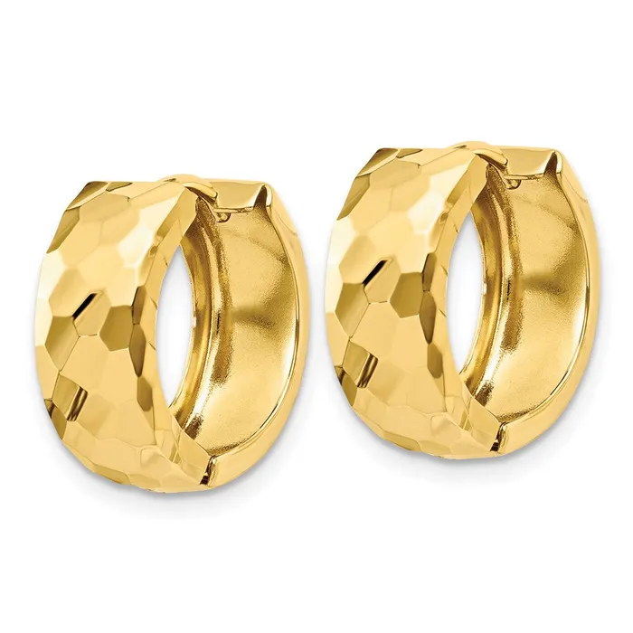 Earrings 14k Faceted Polished Hinged 6mm Hoop EarringsWBCH786 WB Choice Jewelry Earrings 14k Faceted Polished Hinged 6mm Hoop EarringsWBCH786 WB Choice Jewelry