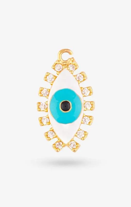 Evil Eye Charm PRERTO ECOMMERCE PRIVATE LIMITED Charm Necklaces