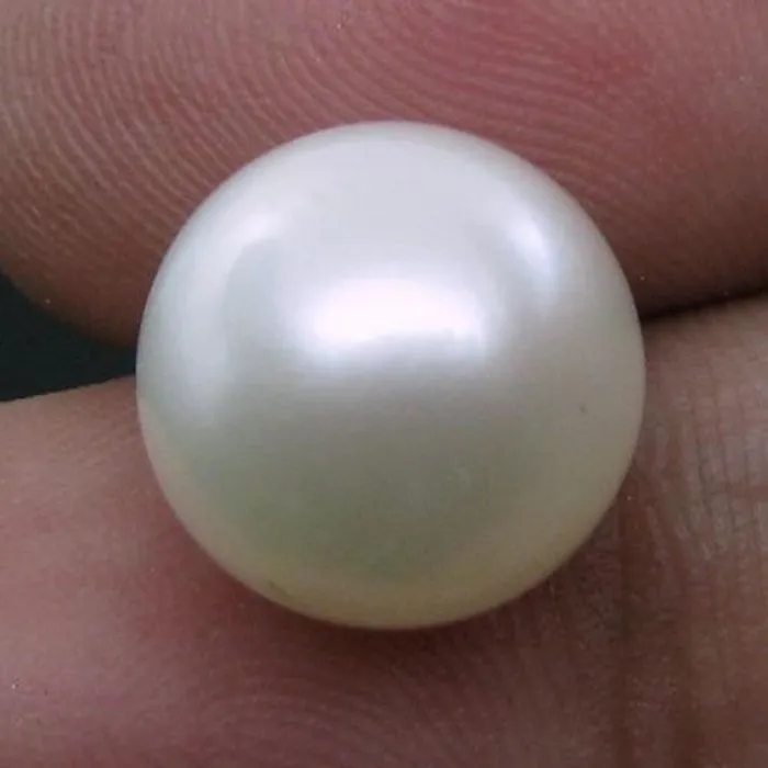 Karizma Jewels Necklaces 93Ct Natural Real South Sea Round White Pearl for Moon Karizma Jewels Necklaces 93Ct Natural Real South Sea Round White Pearl for Moon