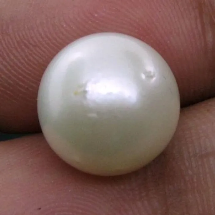 Karizma Jewels Necklaces 93Ct Natural Real South Sea Round White Pearl for Moon Karizma Jewels Necklaces 93Ct Natural Real South Sea Round White Pearl for Moon