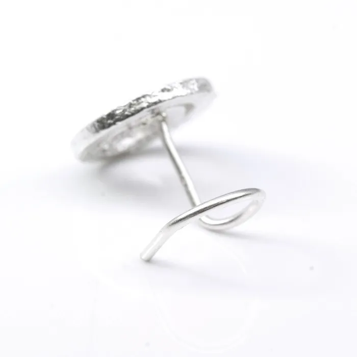 Karizma Jewels Real Sterling Silver Moon And Star nose stud Corkscrew nose ring L bend 22g Rings