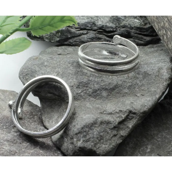 Karizma Jewels Rings Real Sterling Silver Toe THUMB Rings Indian Handmade bichia Pair foot ring Karizma Jewels Rings Real Sterling Silver Toe THUMB Rings Indian Handmade bichia Pair foot ring