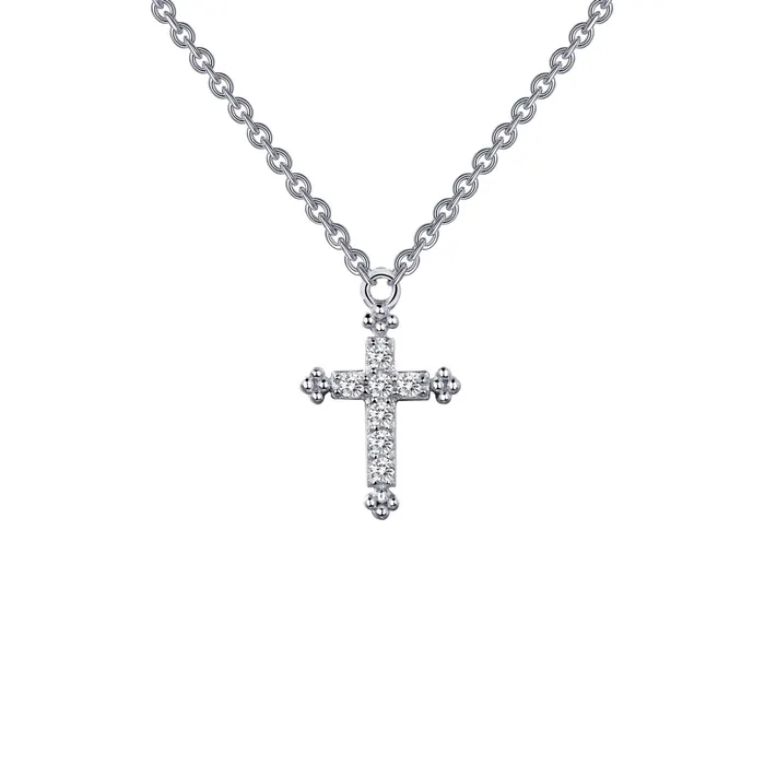 Lafonn Necklaces 007 CTW Cross Necklace