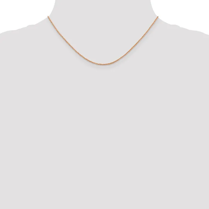 Necklaces 14K Rose Gold 11mm Ropa ChainWBCRSC2716 WB Choice Jewelry Necklaces 14K Rose Gold 11mm Ropa ChainWBCRSC2716 WB Choice Jewelry