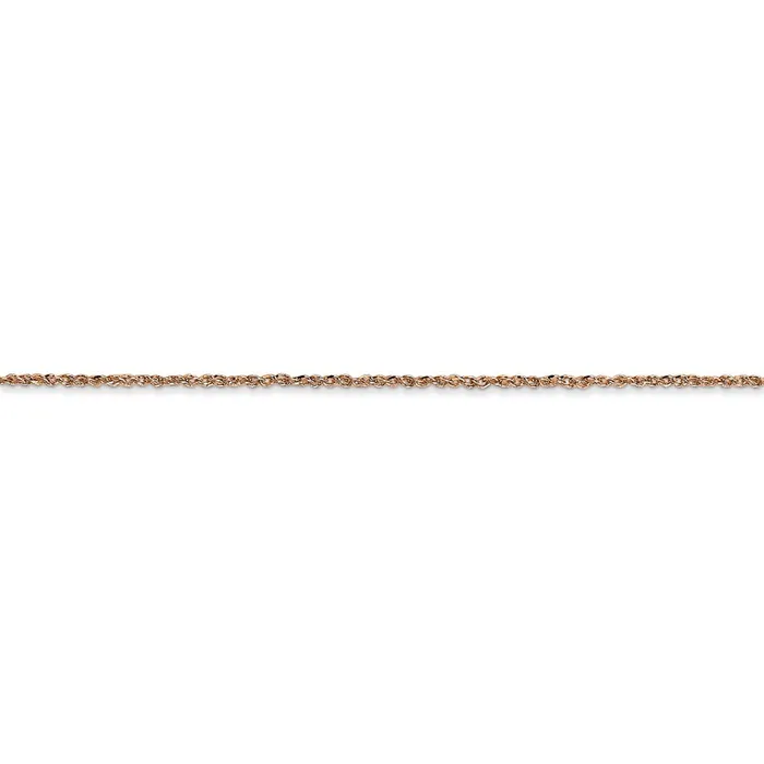 Necklaces 14K Rose Gold 11mm Ropa ChainWBCRSC2716 WB Choice Jewelry Necklaces 14K Rose Gold 11mm Ropa ChainWBCRSC2716 WB Choice Jewelry