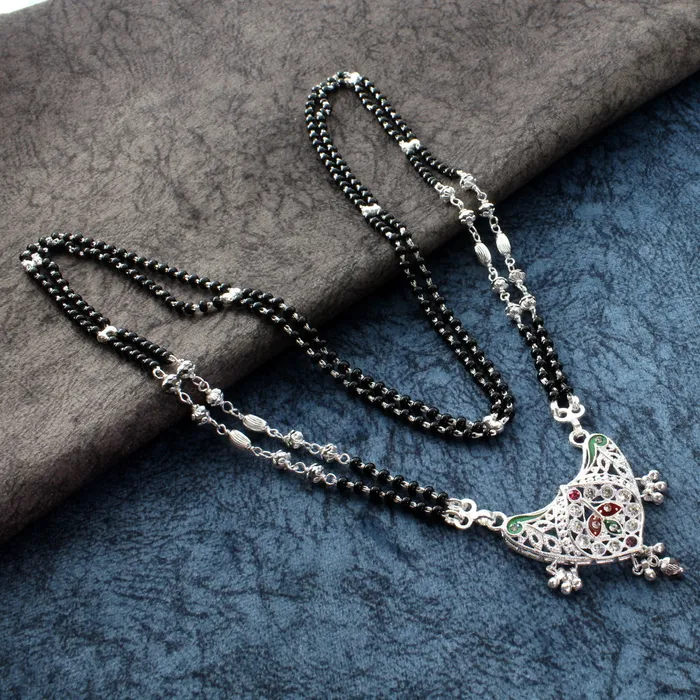 Necklaces Karizma Jewels Indian sterling silver Mangalsutra women Weding chain gift for wife