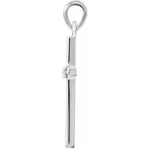 Necklaces Platinum 2265x114 mm 015 CT Diamond Cross PendantR42326108PSTWBC WB Choice Jewelry Necklaces Platinum 2265x114 mm 015 CT Diamond Cross PendantR42326108PSTWBC WB Choice Jewelry