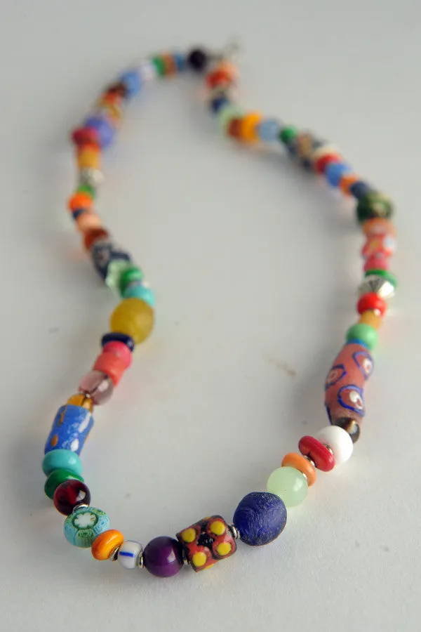 Necklaces projecthavehope2 Lawot Traveler Glass Bead Necklace
