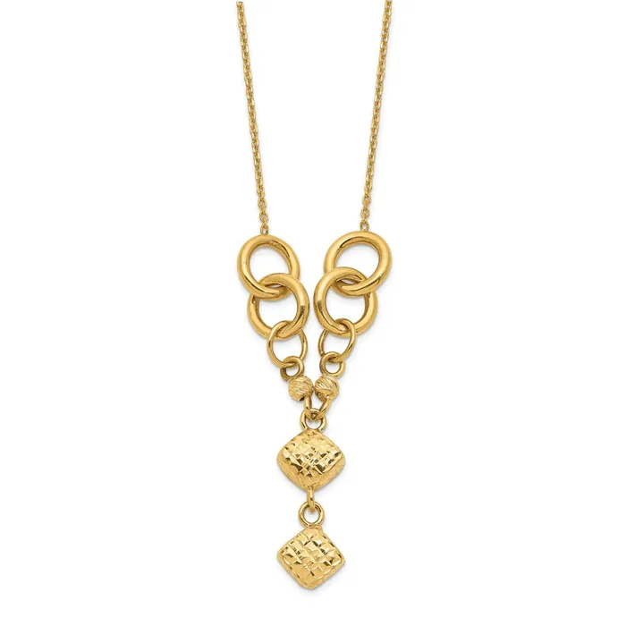 Necklaces WB Choice Jewelry 14K Polished DC w2 in ext NecklaceWBCSF264716 Necklaces WB Choice Jewelry 14K Polished DC w2 in ext NecklaceWBCSF264716