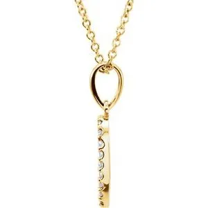 Necklaces WB Choice Jewelry 14K Yellow 110 CTW Diamond 16 Necklace85863100PSTWBC Necklaces WB Choice Jewelry 14K Yellow 110 CTW Diamond 16 Necklace85863100PSTWBC