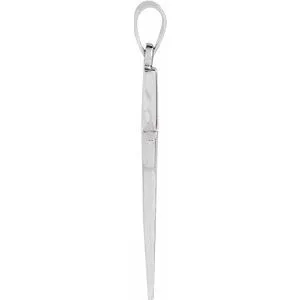 Necklaces WB Choice Jewelry Platinum 23x159 mm Cross Pendant R412793054182PSTWBC Necklaces WB Choice Jewelry Platinum 23x159 mm Cross Pendant R412793054182PSTWBC