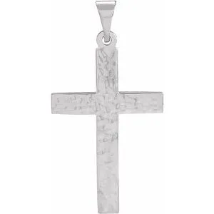 Necklaces WB Choice Jewelry Platinum 23x159 mm Cross Pendant R412793054182PSTWBC Necklaces WB Choice Jewelry Platinum 23x159 mm Cross Pendant R412793054182PSTWBC