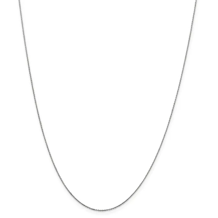 Rings 14k WG 6mm DC Round Open Link Cable ChainWBCPEN14520 WB Choice Jewelry Rings 14k WG 6mm DC Round Open Link Cable ChainWBCPEN14520 WB Choice Jewelry