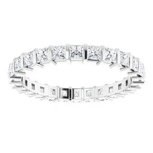 Rings 14K White 1 15 CTW Diamond Eternity Band 12360160118PSTWBC WB Choice Jewelry Rings 14K White 1 15 CTW Diamond Eternity Band 12360160118PSTWBC WB Choice Jewelry