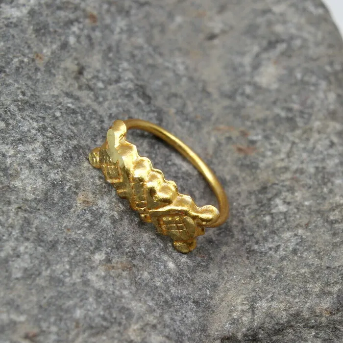 Rings Indian nose Ring nose hoop Ring Asian gold plated Small Karizma Jewels