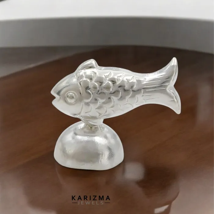 Rings Karizma Jewels 925 Real Sterling Silver Fish for Lal kitab red book and astrological remedies