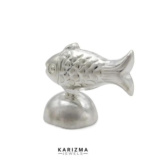 Rings Karizma Jewels 925 Real Sterling Silver Fish for Lal kitab red book and astrological remedies