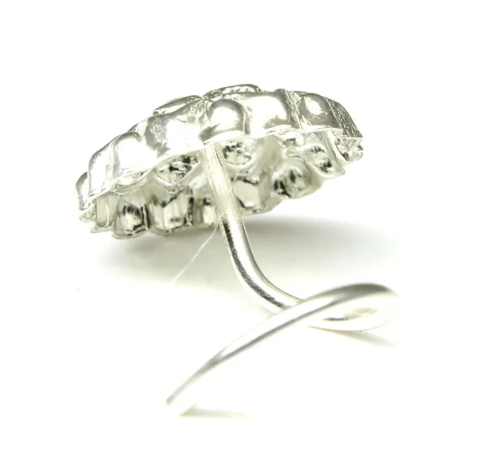 Rings Karizma Jewels Indian 925 Sterling Silver Nose Stud corkscrew piercing nose ring L Bend 22g