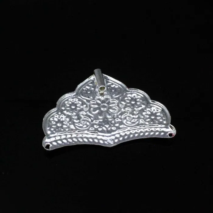 Rings Karizma Jewels Real Pure Silver Crown Mukut god idols sai baba krishna ladoo gopal