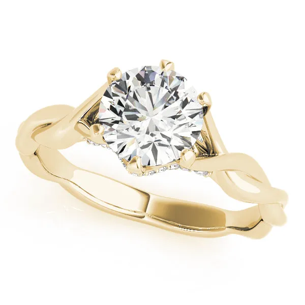 Rings Overnight Mountings Bridal Solitaire Diamond Engagement Ring