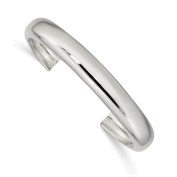 Rings Sterling Silver 9mm Cuff BangleWBCQB319 WB Choice Jewelry