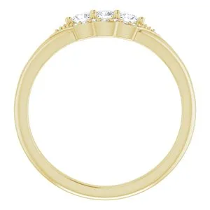 Rings WB Choice Jewelry 14K Yellow 15 CTW Diamond Stackable Ring124026605PSTWBC Rings WB Choice Jewelry 14K Yellow 15 CTW Diamond Stackable Ring124026605PSTWBC