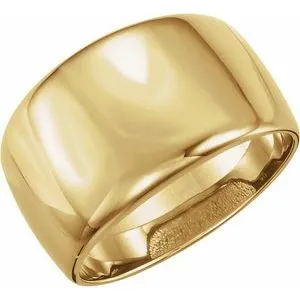 Rings WB Choice Jewelry 14K Yellow Dome Ring51397101PSTWBC Rings WB Choice Jewelry 14K Yellow Dome Ring51397101PSTWBC