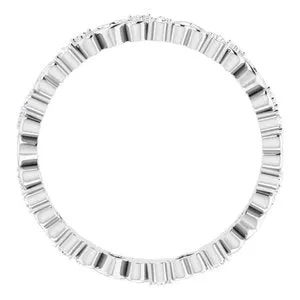 Rings WB Choice Jewelry Platinum 16 CTW Heart Diamond Eternity Band Size 7124085627PSTWBC Rings WB Choice Jewelry Platinum 16 CTW Heart Diamond Eternity Band Size 7124085627PSTWBC