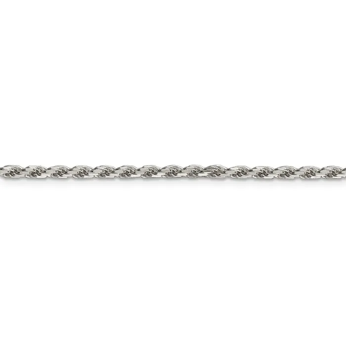 Sterling Silver 25mm Diamondcut Rope ChainWBCQDC05528 WB Choice Jewelry Rings Sterling Silver 25mm Diamondcut Rope ChainWBCQDC05528 WB Choice Jewelry Rings