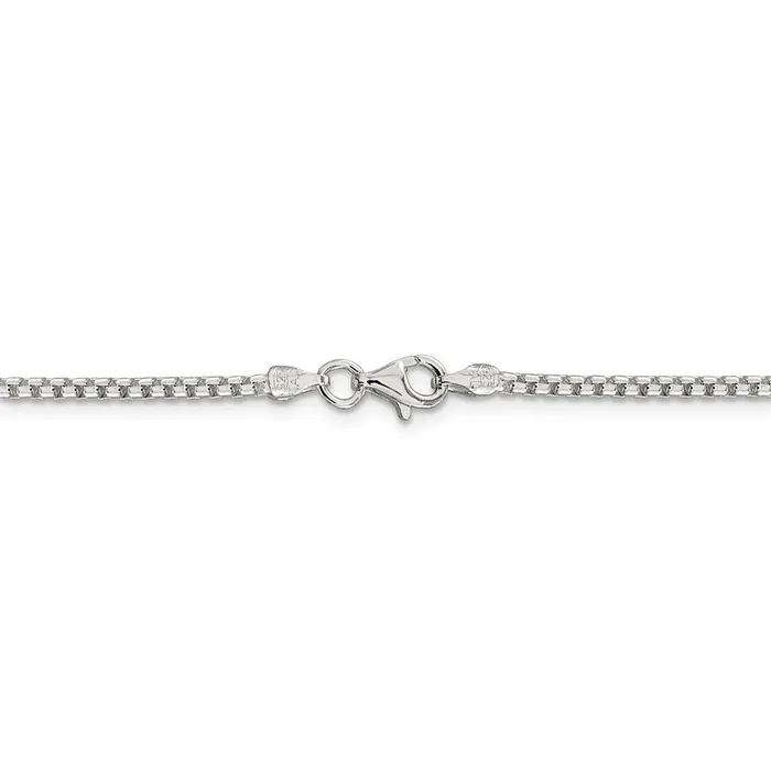 Sterling Silver 2mm Round Box ChainWBCQHX04042 WB Choice Jewelry Rings Sterling Silver 2mm Round Box ChainWBCQHX04042 WB Choice Jewelry Rings